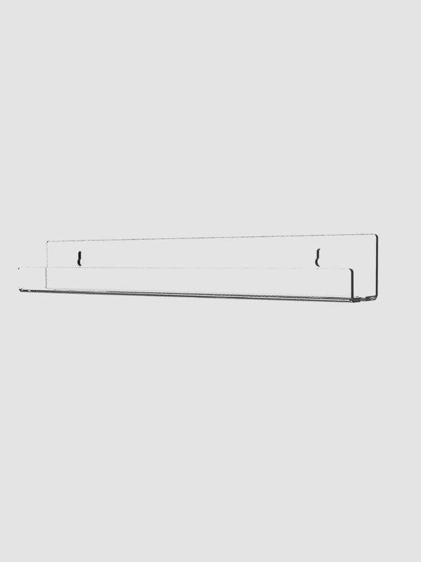 Acrylic Record Display Stand Shelf  Clear wall mounted records holders Floating shelves LP record album nail polish transparent storage racks