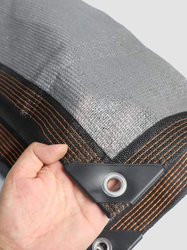 Privacy Shade Screen gray    90% UV shading breathable balcony outdoor canopy tewango sun net gazebo patio cloth garden fence netting screens