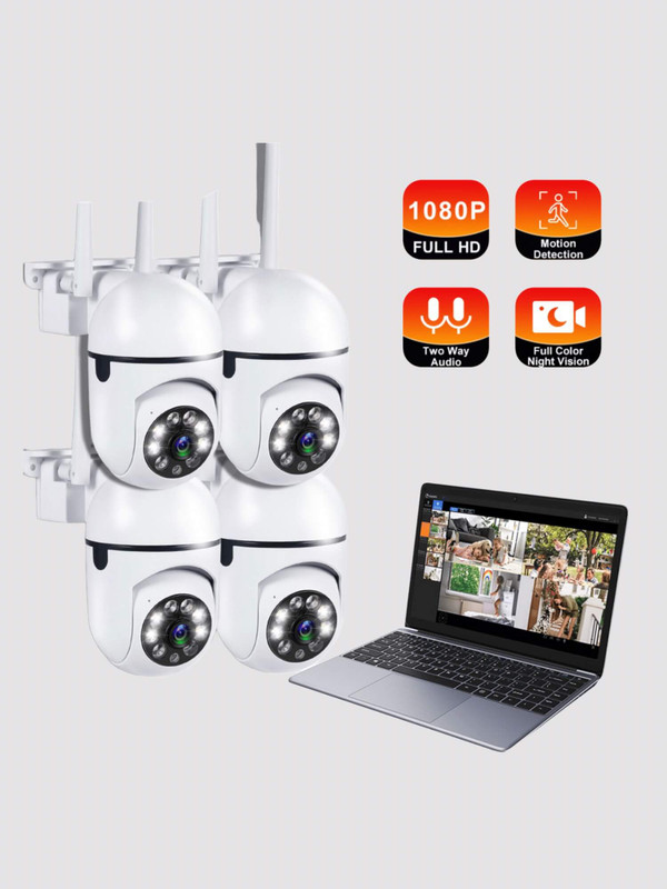 5G 1080P Camera Wifi Video Surveillance IP Outdoor Security Protection Monitor 4.0X Zoom Home Wireless Track Alarm Waterproof