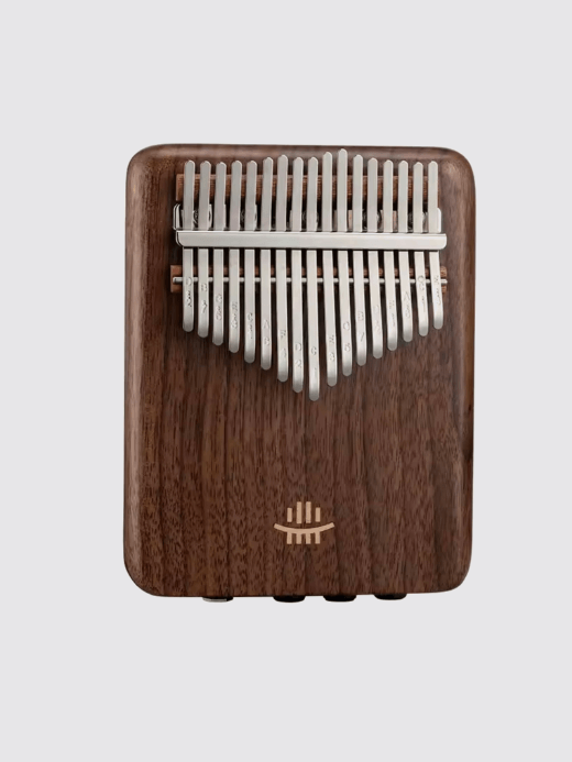 Electronic Kalimba Finger Piano 17-Key      17 keys keyboard black walnut Kalimbas Professional synthesizer musical instruments suitable for beginner children kids and adults