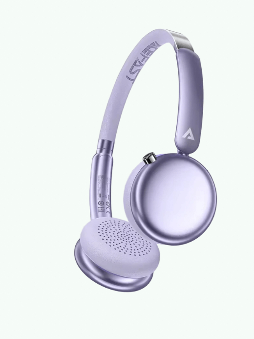 ACEFAST H8 Active Noise Cancelling Wireless Bluetooth 5.4 Headphones 30dB Hybrid Noise Reduction HiFi Stereo ANC Music Headsets in Purple