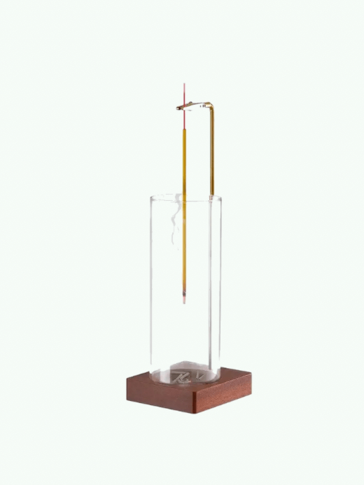 Incense Holder Yoga Timer Aromatherapy Stand Incense Anti-Ash Flying Incense Burner For Sticks With Removable Glass holders with wooden base for Home decor