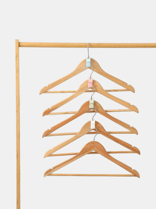 10/5Pcs Clothes Hanger Connector Hooks set 5-Piece 10-Piece space saving hanger extender closet organizer Plastic clips Wardrobe coat shirt sets in black, white, pink, blue, green