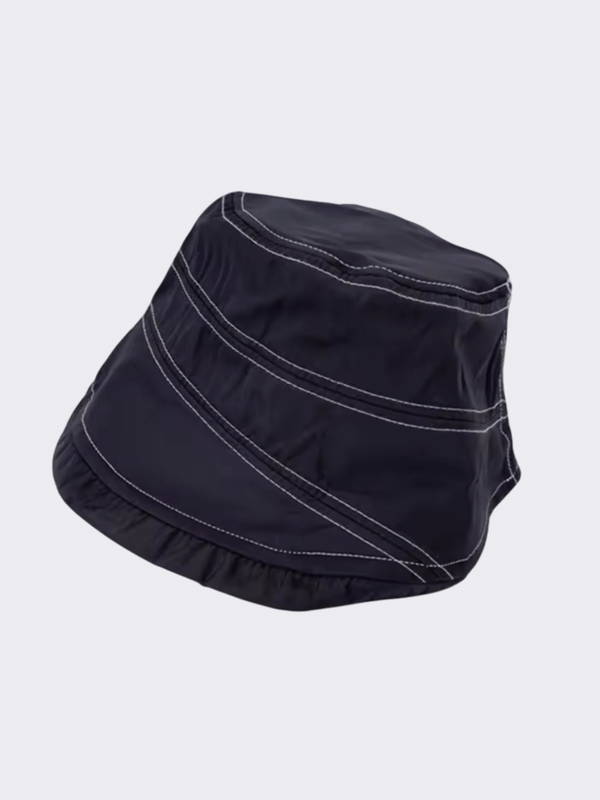 Women’s woman womens Men’s man mens Genflex gender neutral genderful Japanese Bucket Hat Women Irregular Flat Top Panama Outdoor Foldable Portable Fisherman Hats Solid Color Spring Summer  Vacation holiday getaway unisex anywear Brim Caps in black