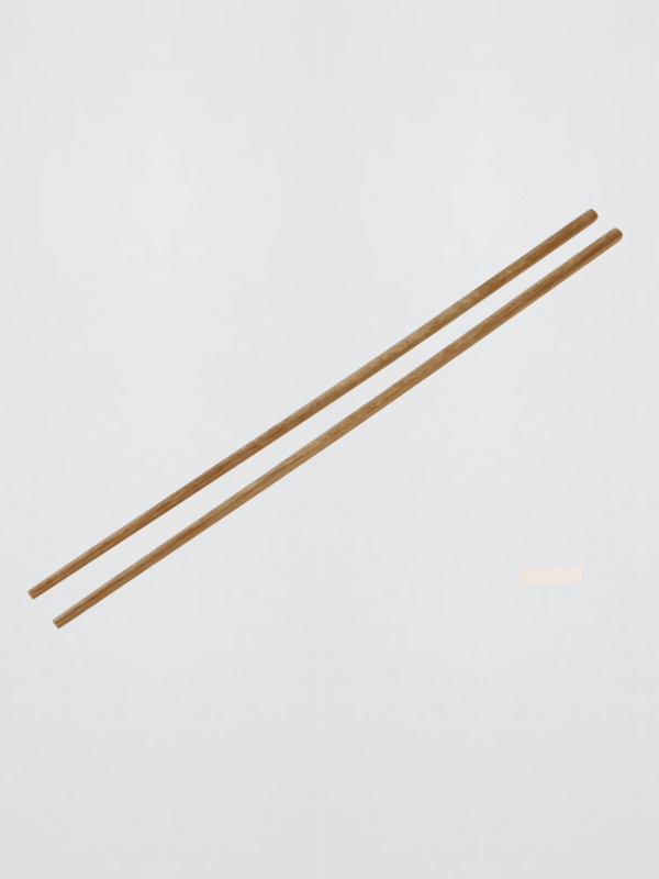 Super Long Cooking Chopsticks 38CM Wooden Cook Noodles Deep Fried Hot Pot Chinese Style Food Sticks Kitchen Tools serveware Tableware in natural wood color
