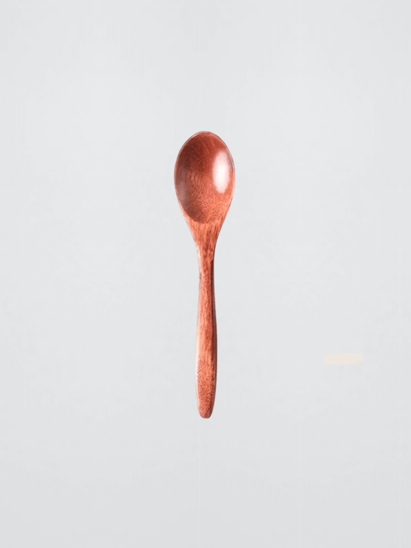 Japanese Wooden Tea Spoon Long Coffee Spoons Small Teaspoon Set Wood Honey Dessert Coffee Drink Stirrer Teaspoons Tableware spoons in natural wood color