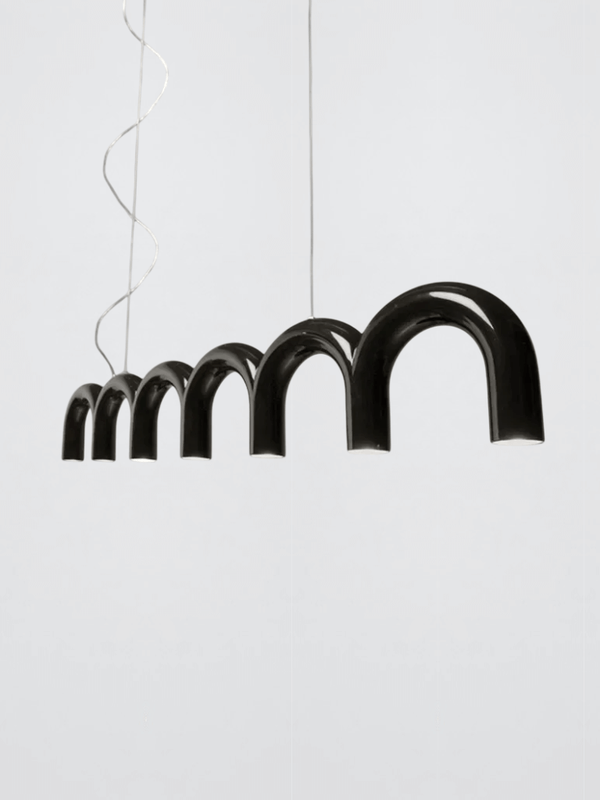 Modern U-shaped Chandelier Bedroom Kitchen Designer Bar Long Lamps Restaurant Decoration Lighting chandeliers Furniture in long-, circular-, round-, black,
