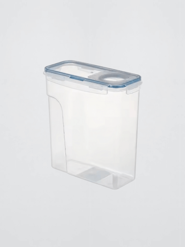 Cereal Storage Container 2.5/4L  Airtight Moisture-proof Insect Proof Rice Bucket Food Storage Box Plastic semi-Transparent Sealed Tank containers