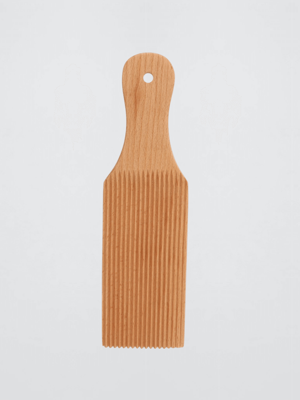 Beech Wood Gnocchi Board Noodles Wooden Butter Table Easily Make Homemade Pasta And Non-stick Butter Pasta Gnocchi Grooved Board Roller in natural light brown