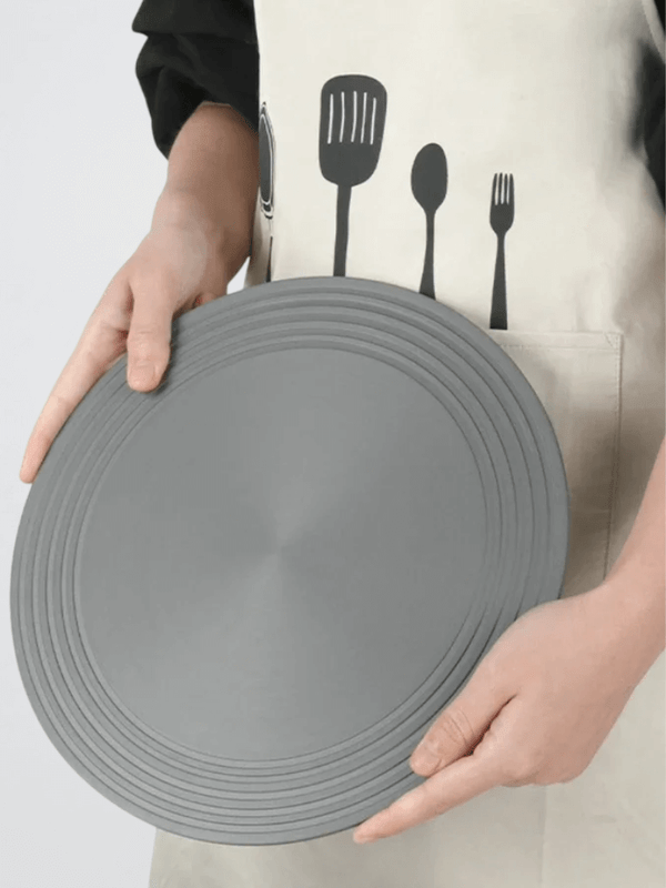 Kitchen cooker Heat Conduction Plate For Gas Stove Non-Stick Coating Heat Diffuser Induction Plates Household Thaw Board 24cm, 28cm