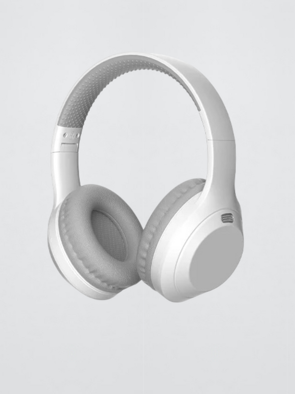 IOS Android Xiaomi Wireless Bluetooth 5.3 Foldable Portable 40mm Driver Game Music Over Ear 3D Stereo Headset with Mic microphone Headphones in black, yellow, gray grey, pink