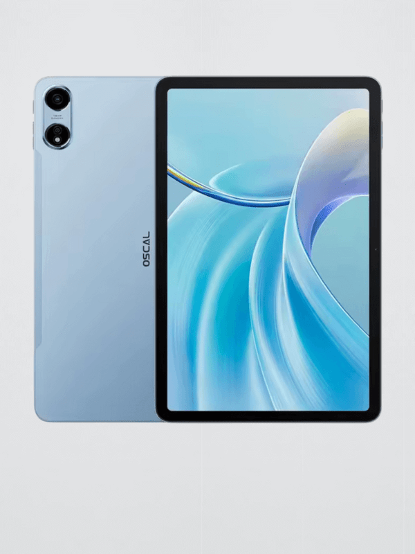 OSCAL Pad 100, Tablet Android 15, 12″ inch 2K Display T615 Octa Core, 16MP AI Camera 24GB(8+16) 256GB Tablet 9000mAh, 4G LTE PC in blue