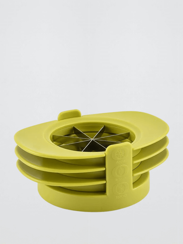 Useful Stainless Steel Multifunctional Vegetable and Fruit Cutting Household Mango Pit Cutter Kitchen Gadgets accessories Kitchen preparation utensil cutters accessory in olive green