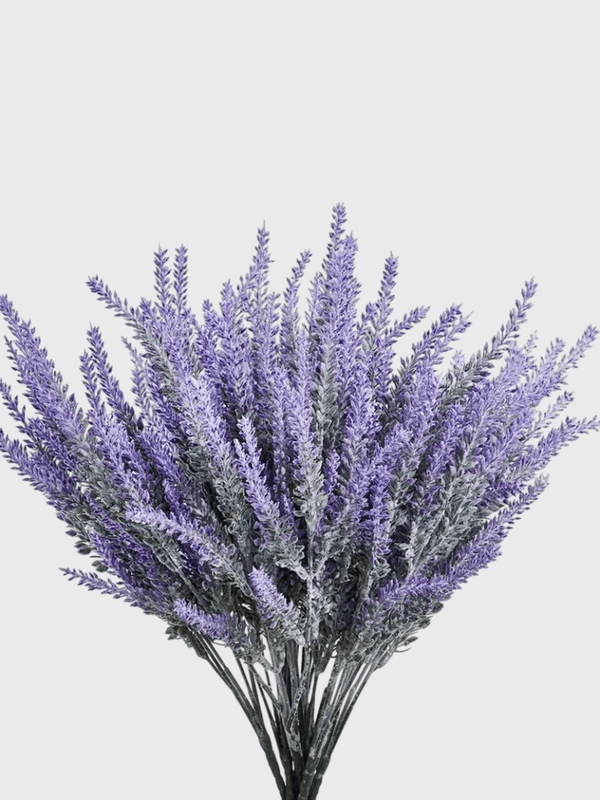 3Pcs Purple Artificial Lavender 36cm 3-Piece Flowers Bouquet Fake Plant for Indoor Home Decor Garden Wedding Decoration DIY Vase Accessory Floral stems accessories