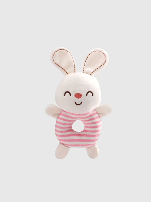 Baby infant newborn boys girls Plush stuffed Rattle Ring Comforter ele the elephant animal cartoon cotton baby hand crank, soothing rings, 0-1 year old baby toy hand rings bell comforters dolls in pink stripes