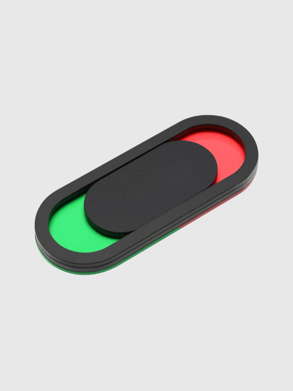 Sliding Door Status Switch Sign Red Green Indicator Office Conference Room Number Privacy Signboard Signs Furniture in black with green and red