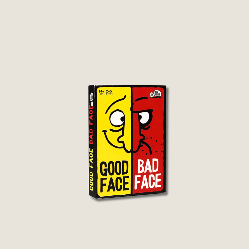 Good Face Bad Face: Hilarious Party Travel Card Game For Family and Adults Board Deck Card Games