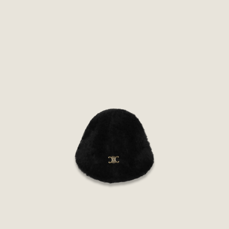 Women’s woman womens The Meng Velvet Fling Fashionable Cotton Cone Top No Brim Fall Autumn Winter fisherman's beanie Hats Headwear caps in black