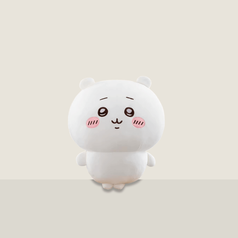 Anime 20/30/50/60CM Kawaii Chiikawa soft Plush Toy Cute Super Cute Comforting Pillow Cushion Hachiware Gift Toys stuffed doll in white