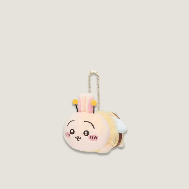 Soft plush stuffed Anime kawaii Sanrio characters Bumble Bee Series Usagi Pendant Bag Charms keychain