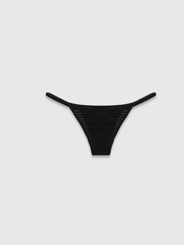 Women’s woman womens petite-, tall-, plus-, size S - XL High rise Waist High Leg Cut See-Through striped lace mesh Thong Undies panties Women Intimates Female Bather Brazilian Tanga thong Panties Underwear Beach Holiday vacation getaway beachwear in black