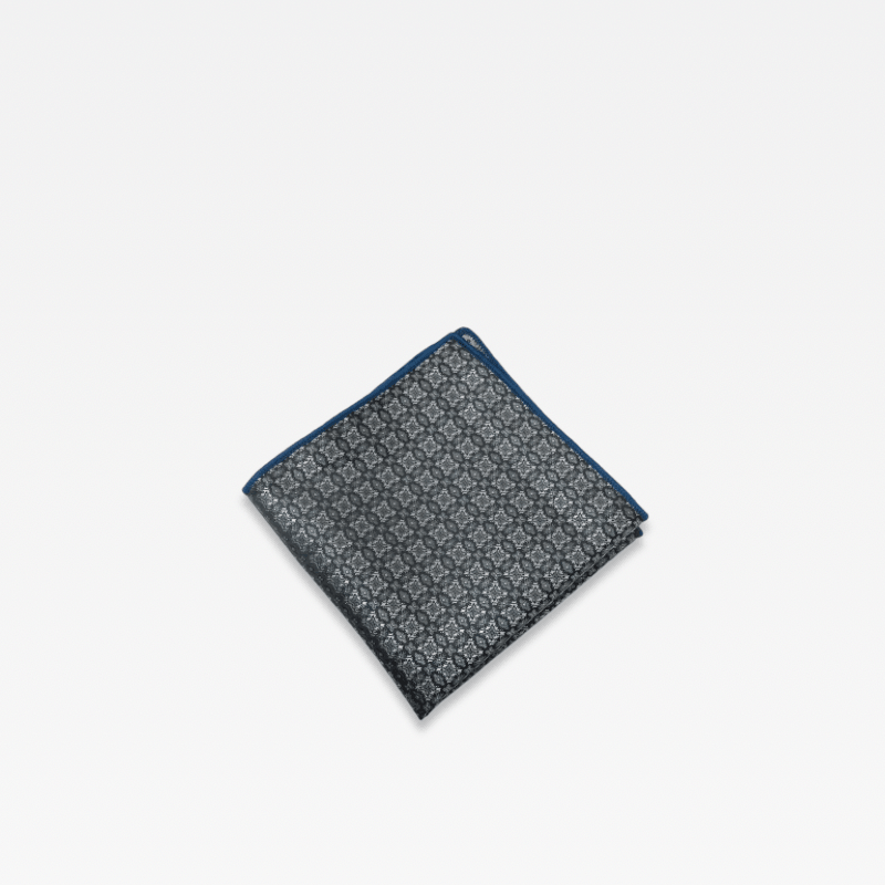 Men’s man mens Formal Geometric Floral Square Plaid Patterned Office work wfh workwear Wedding Groomsmen Handkerchief 24cm Wide Necktie Chinese Brand Fashionable Accessory Hankies Handkerchiefs in Gray grey