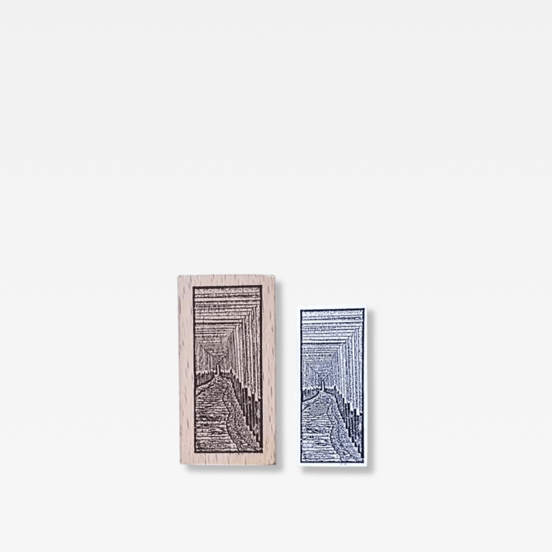 Office Home Tourism souvenir Japanese wooden Stamp Scrapbooking Ukiyo Japan Travelogue Vintage Scrapbook Journaling Diary Decoration Wood Notebooks Stamps seals Japan souvenirs Torii gates in natural light wood