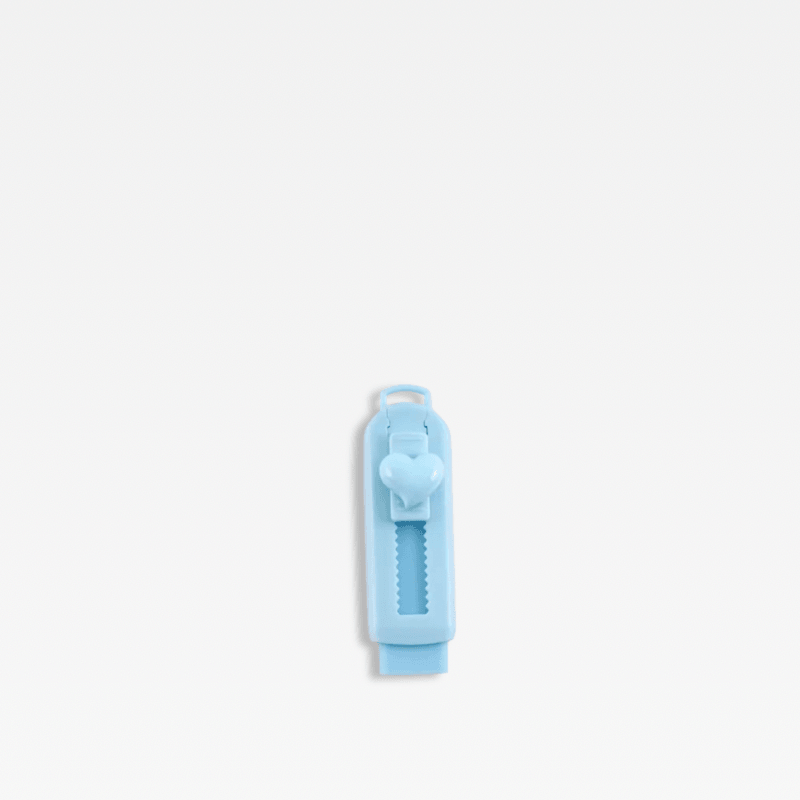 Cute Candy Color Kawaii Rubber Stationery School Office Supplies Creative Pencil Eraser Novelty Pretty erasers in blue love heart