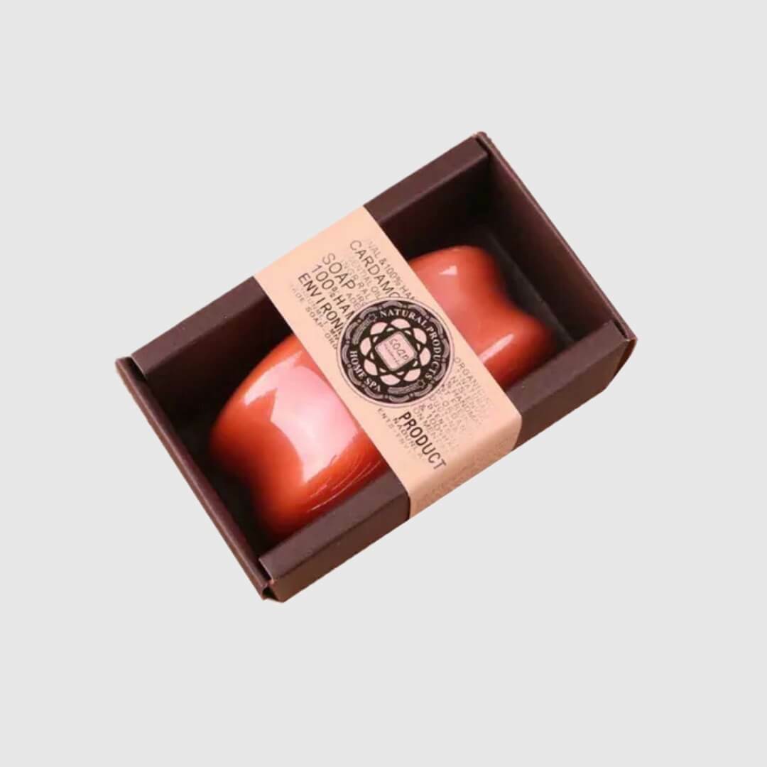 130g Papaya Soap Bar Essential Oil bathroom toiletries for cleansing, bathing and shampooing