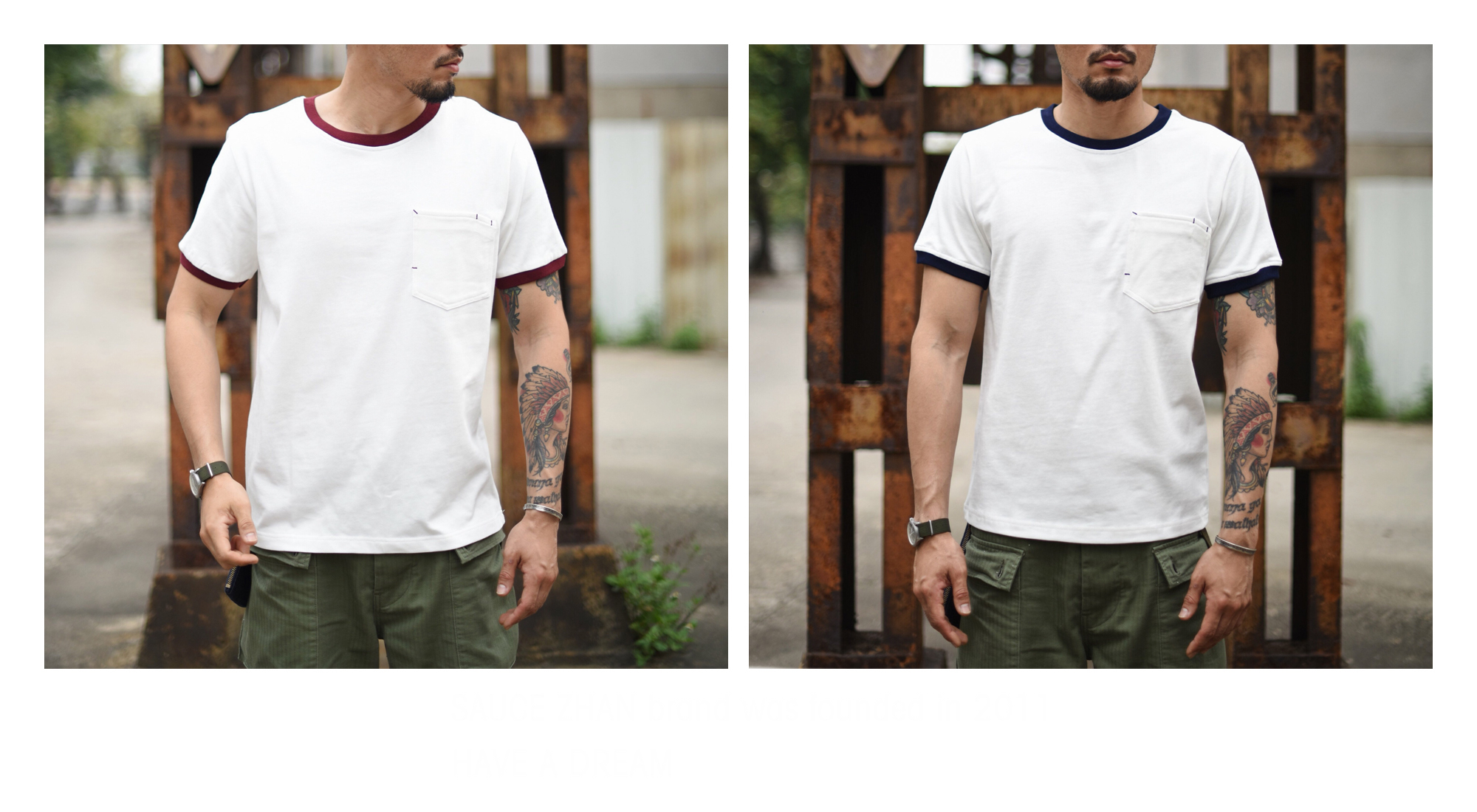 Ringer Tee   Unisex Anywear Women’s Mens 3-color Short Summer T-shirt Male 100% Cotton T GenFlex Shirt Round Crewneck O-neck Reinforced Tshirt Tees Genderful T-Shirt's for Man Woman in Blue Green Red