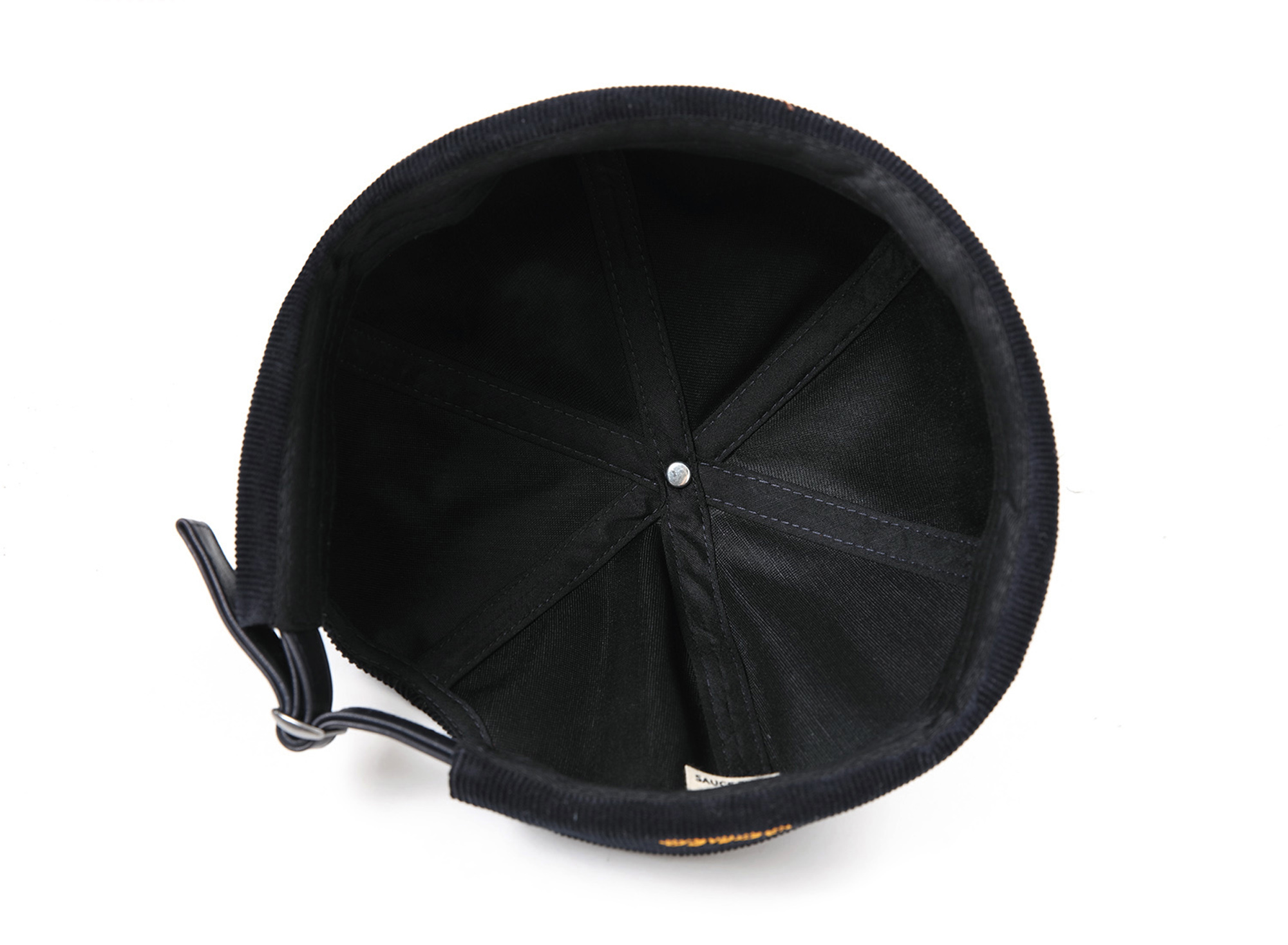 Sauce Skulcap  Unisex Anywear Men's Women’s Japanese Hat Fedoras Mens Miki Hats Ribbed Skullcaps Sailor's Cap Vintage Corduroy Fabric Embroidery Anti-deformation Size Adjustable Japan Caps for Man Woman in Dark Blue