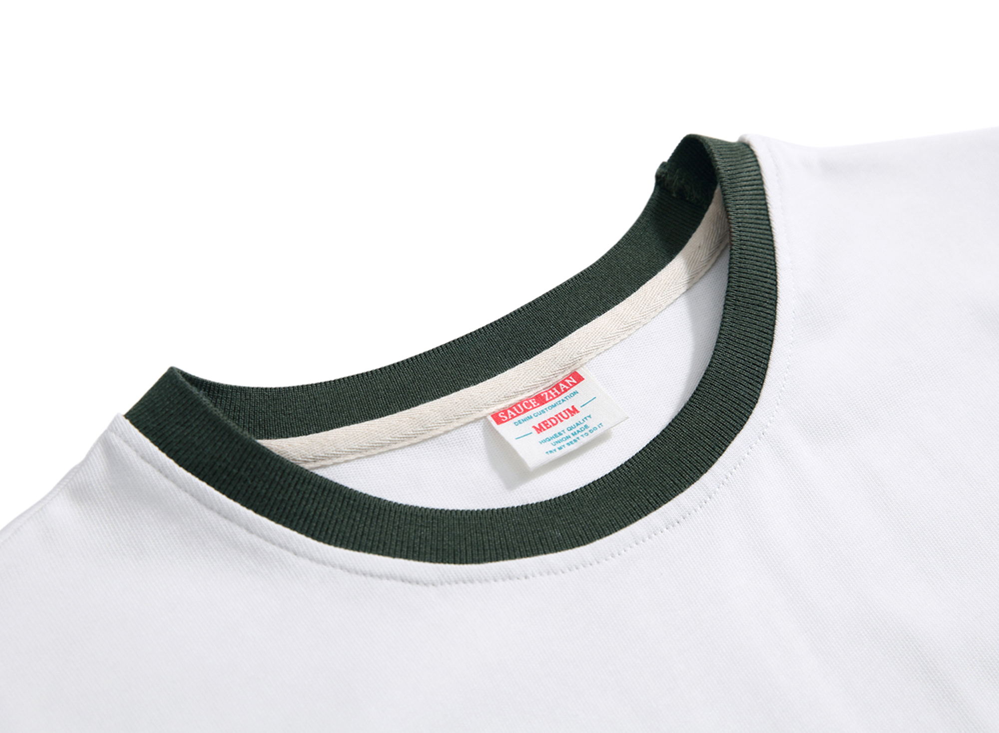 Ringer Tee   Unisex Anywear Women’s Mens 3-color Short Summer T-shirt Male 100% Cotton T GenFlex Shirt Round Crewneck O-neck Reinforced Tshirt Tees Genderful T-Shirt's for Man Woman in Blue Green Red