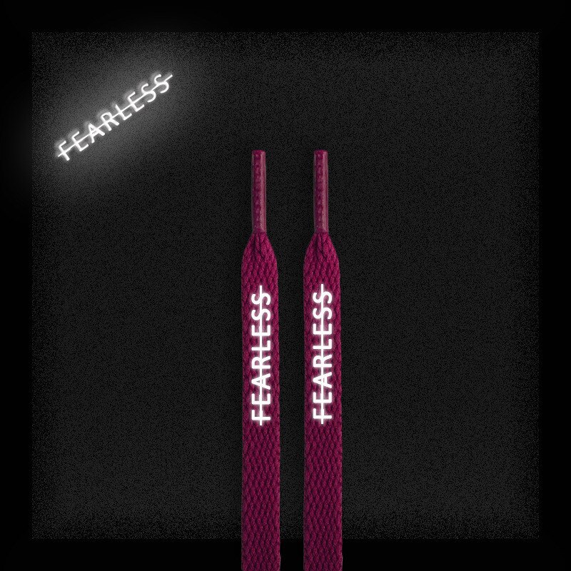 Reflective Shoe Lace 47" / 55"/ 63"   Unisex Anywear Mens Women’s 3M Laces Colorful Fearless Shoelace for AJ1 AF1 Shoelaces Laces Trends for Man Woman Wine red