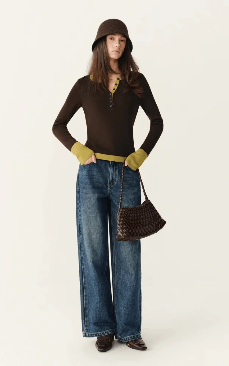 Half-Button Sweater