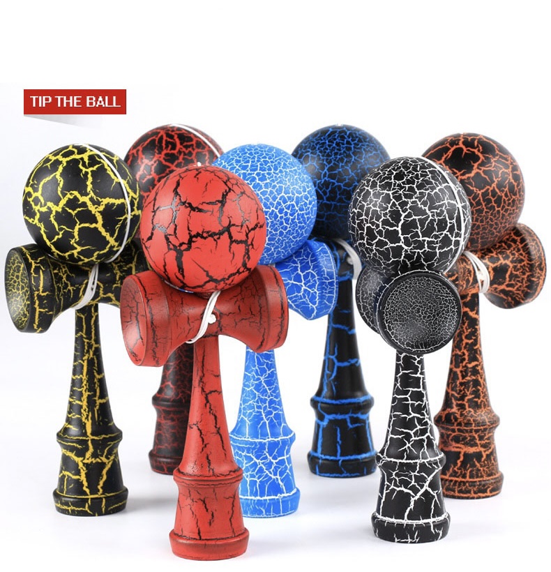 Kendama Toy   Unisex Japanese Regular Professional Ball Outdoor Skillful Juggling Ball Stress Ball Japan Early Education Wooden Toys for Children 