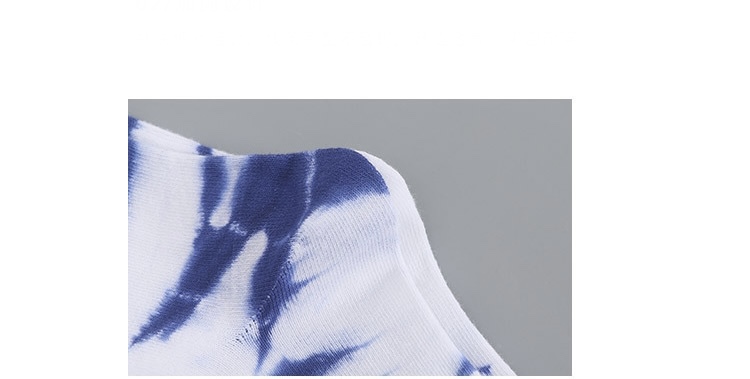 Tie-Dye Socks   Unisex Anywear Mens Women’s Autumn and winter fashion Korean style Harajuku hip-hop skateboard festive holiday gift happy cotton Korea socks Trending for Man Woman in Black Blue Green Orange Purple Red White Wine Red