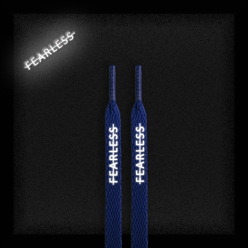 Reflective Shoe Lace 47" / 55"/ 63"   Unisex Anywear Mens Women’s 3M Laces Colorful Fearless Shoelace for AJ1 AF1 Shoelaces Laces Trends for Man Woman Royal blue 