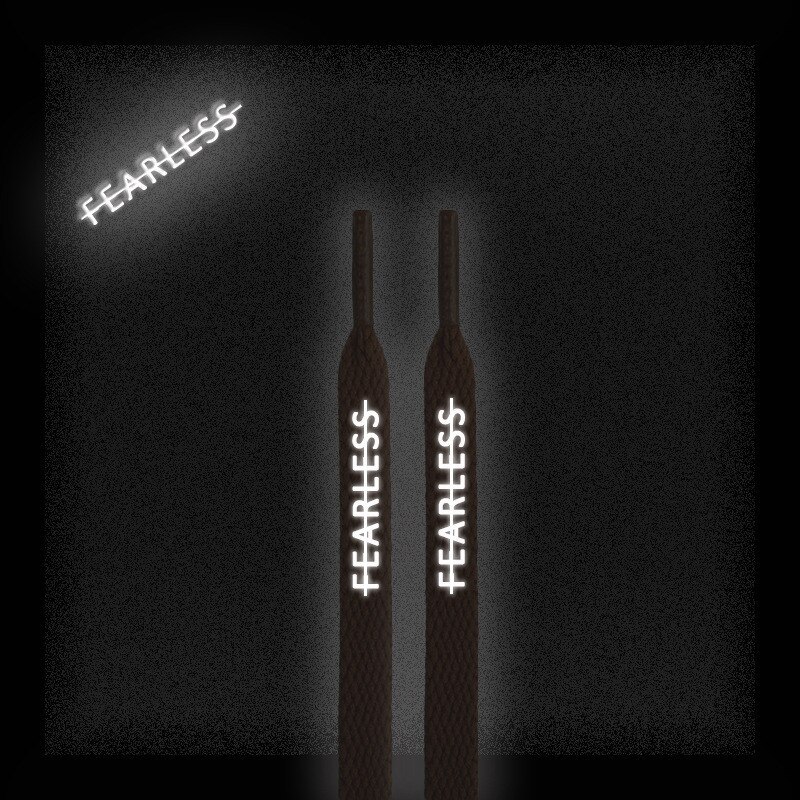 Reflective Shoe Lace 47" / 55"/ 63"   Unisex Anywear Mens Women’s 3M Laces Colorful Fearless Shoelace for AJ1 AF1 Shoelaces Laces Trends for Man Woman Black 
