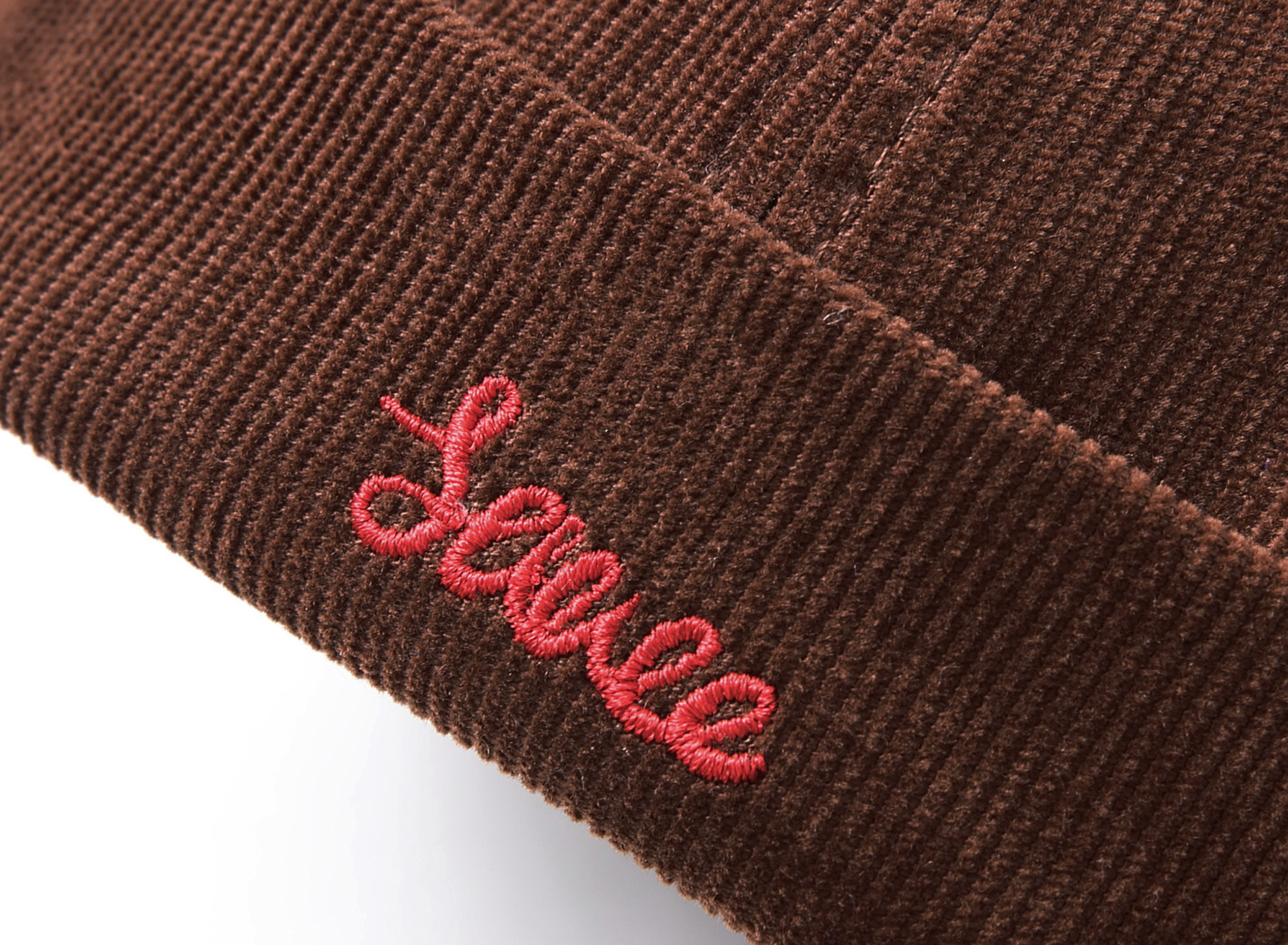 Sauce Skulcap  Unisex Anywear Men's Women’s Japanese Hat Fedoras Mens Miki Hats Ribbed Skullcaps Sailor's Cap Vintage Corduroy Fabric Embroidery Anti-deformation Size Adjustable Japan Caps for Man Woman in Dark brown 