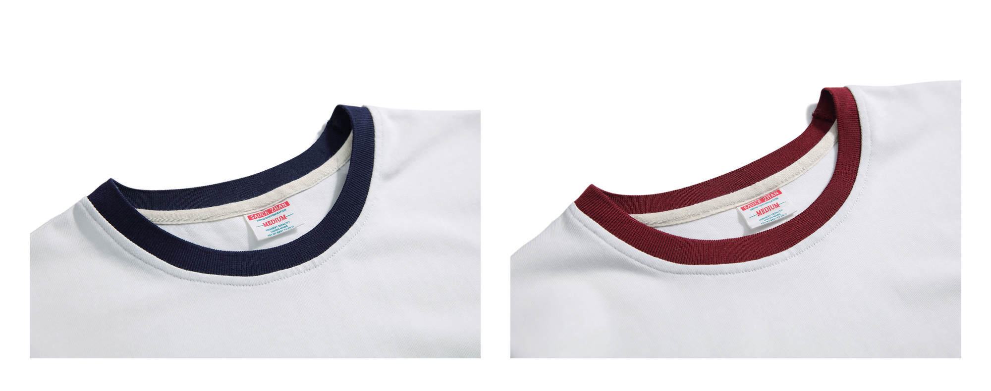 Ringer Tee   Unisex Anywear Women’s Mens 3-color Short Summer T-shirt Male 100% Cotton T GenFlex Shirt Round Crewneck O-neck Reinforced Tshirt Tees Genderful T-Shirt's for Man Woman in Blue Green Red
