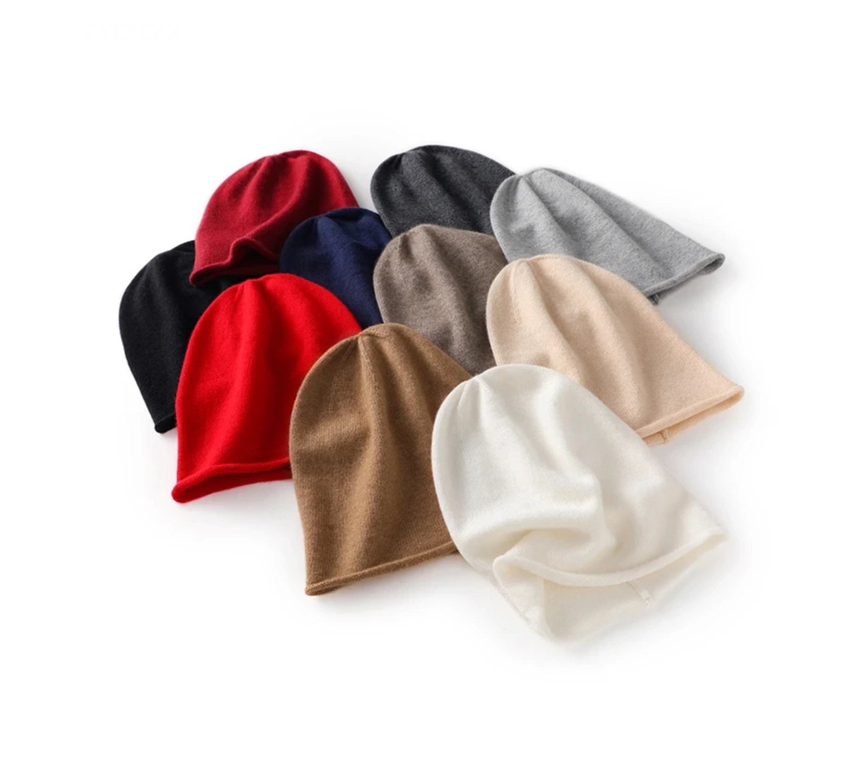 Cashmere Beanie  Winter 100% Cashmere-Knitted Unisex Anywear Mens Women’s Warm Hat High Quality Solid Leisure Sleeve womens Hats Beanies Headwear for Man Woman in Black, Wine Red Burgundy, Dark Navy Blue, Dark-, Light-, Gray grey, Red, Mauve, Cream, Golden Camel khaki brown, White