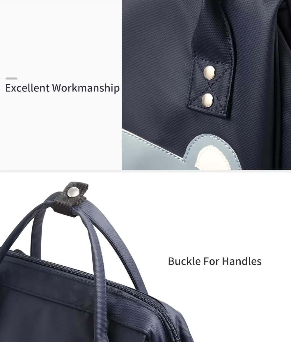 Mommy Maternity Nursing Modern Backpack Large Capacity Waterproof Cartoon Design Travel Stroller Nappy Diaper Change Bags Backpacks in Red, Dark navy blue, Coffee brown, Orange, Green