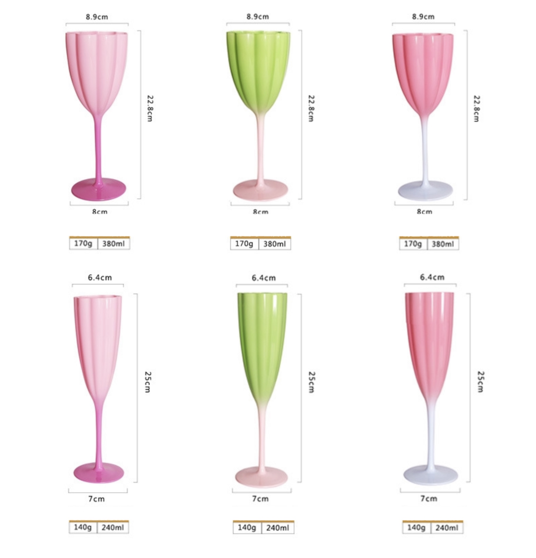 Retro Goblet Flower Cup Champagne Wine glass