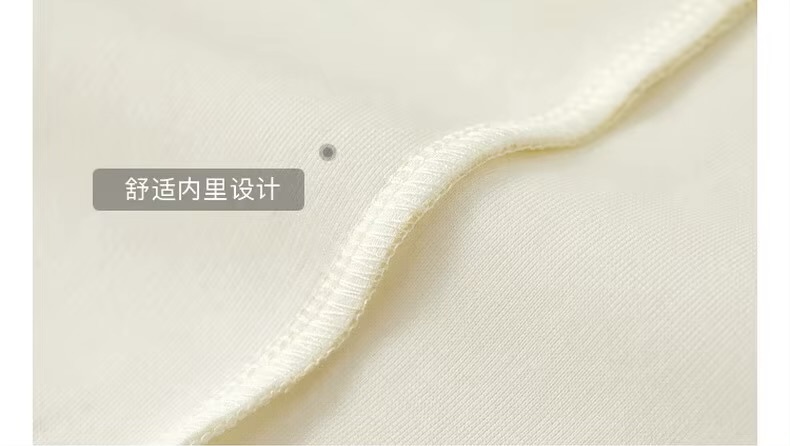 Cotton Line Crewneck Sweatshirt   Women’s Spring bright lined decoration loose casual round O-neck long sleeves banded pullovers for woman in white Womens crew neck plus size sweatshirts #141A53788
