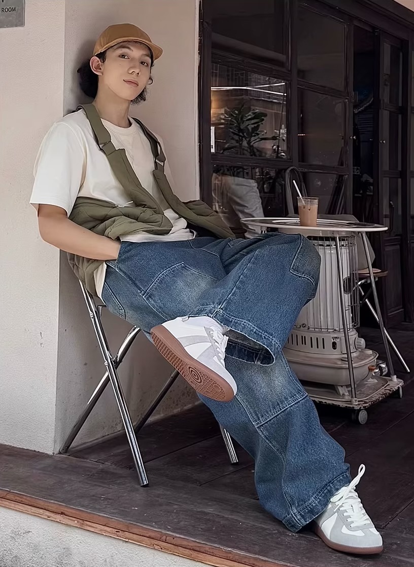 Women&rsquo;s woman womens Men&rsquo;s man mens Unisex Genflex Gender Neutral Genderfluid Casual summer holiday getaway festival party wfh commute office artists painter designer workwear 100% cotton Sun dome Retro flip bucket Hat Headwear Newsboy Caps fashion Versatile Berets hats accessories in khaki