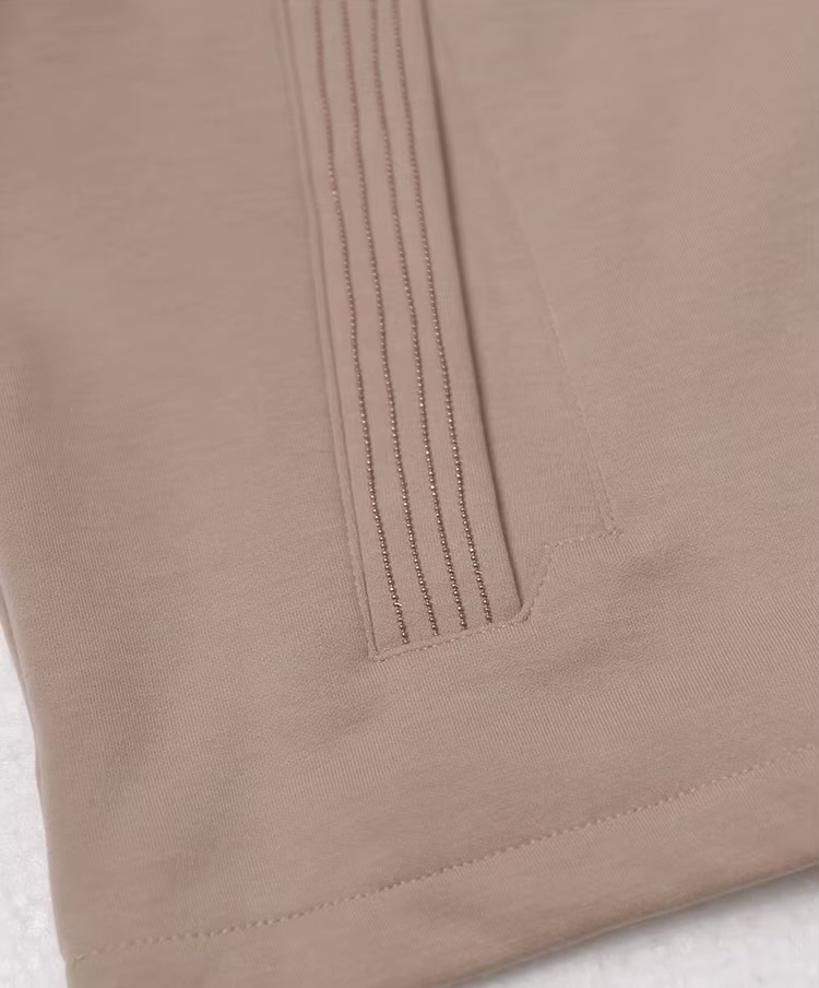 Women’s woman womens petite-, tall-, plus-, size High quality luxury brand women's clothing mockneck mandarin stand collar long sleeves woolen slant side pockets active sports jackets Outerwear Fitness Out wear in Khaki light brown