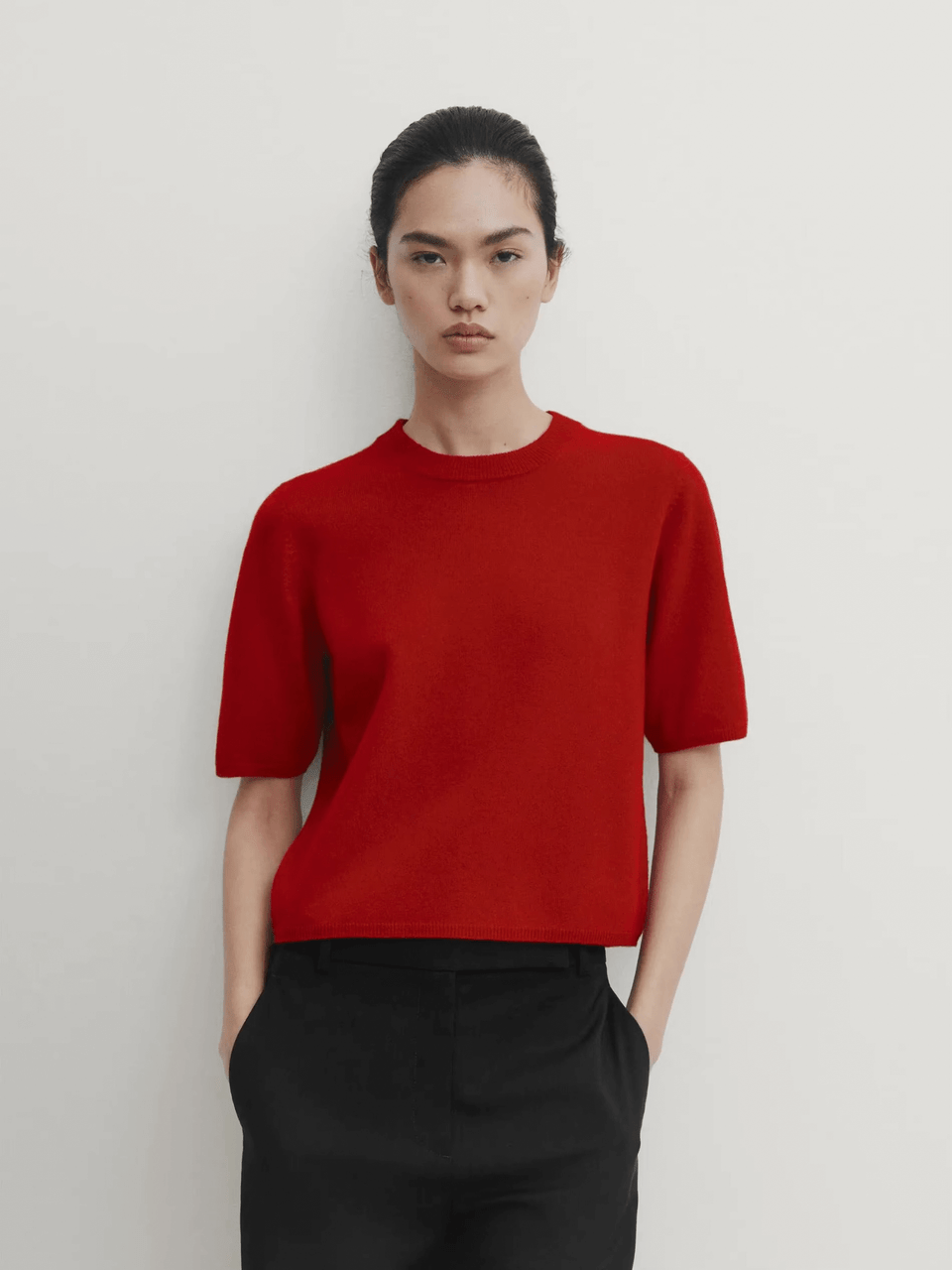 Shortie Crewneck Sweater