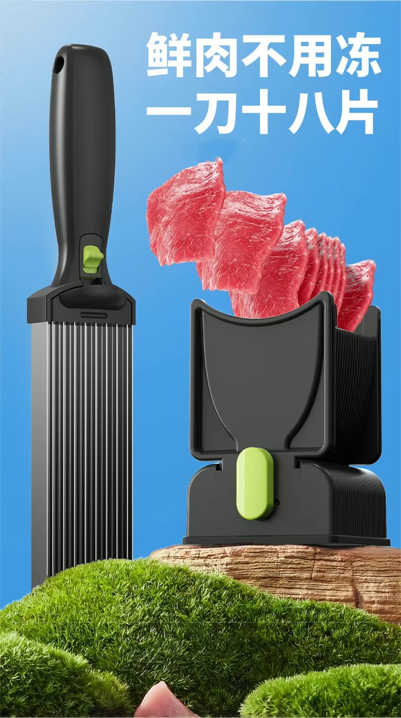 Stainless Steel Meat Cutter   Household multifunction fast meat slicers, shredders, dicers, Vegetable salmon fish cutting Dice meats high quality kitchen cutters gadgets in black white