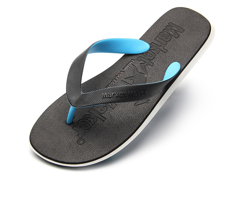 Blue Flip Flops