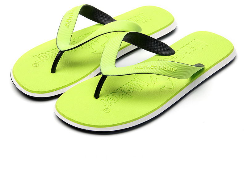 Green Flip Flops